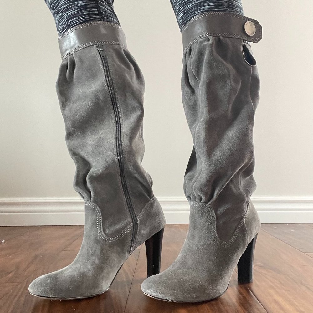 Gray Michael Kors Boots